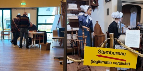 Foto: Pluimveemuseum verwelkomt vandaag bezoekers én stemmers