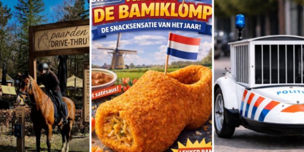 Foto: Van bamiklomp tot zijspan voor criminelen: zo pakt de regio uit op 1 april