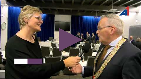 Vertrekkend burgemeester Jan Luteijn